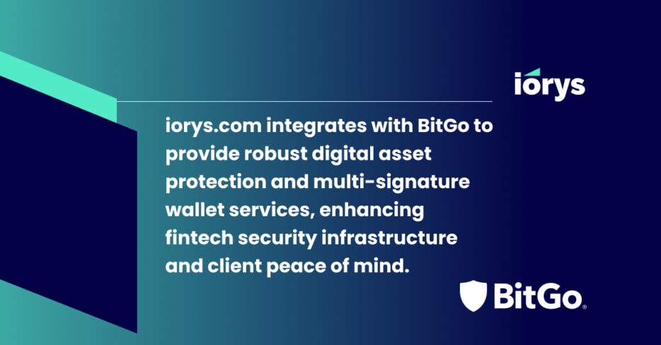 Revolutionizing Cryptocurrency Management with Iorys and BitGo 3