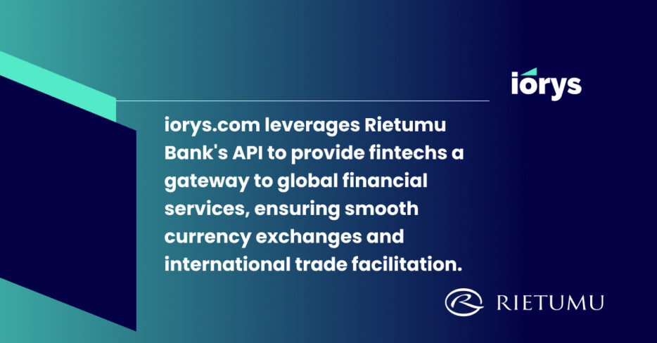 Expanding Global Banking Solutions with iorys and Rietumu Bank 3