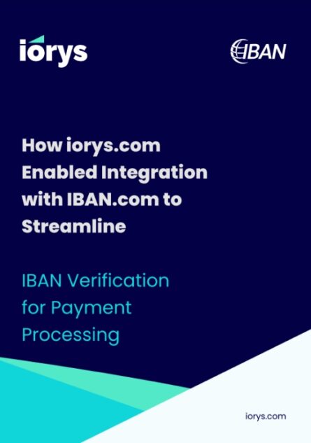 Enhancing Financial Operations with iorys and IBAN.com 7